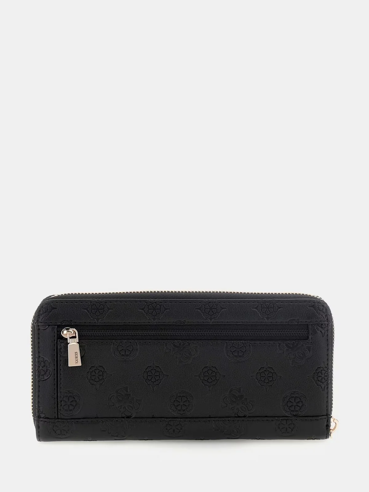GUESS Portafoglio Donna PHOEBE SLG LARGE ZIP AROUND SWPD96 65146 BLO BLACK LOGO - Image 2