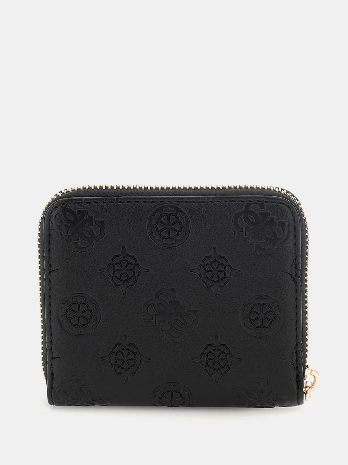 GUESS Portafoglio Donna PHOEBE SLG SMALL ZIP AROUND SWPD96 65137 BLO BLACK LOGO - Image 2