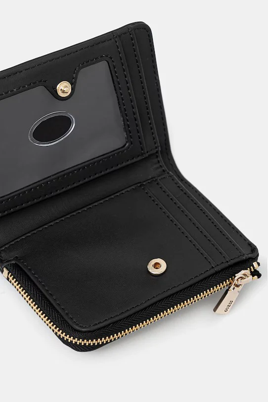 GUESS Portafoglio Donna TALENT SLG ZIP ARND CARD CASE SWNG96 69156 BLA BLACK - Image 3