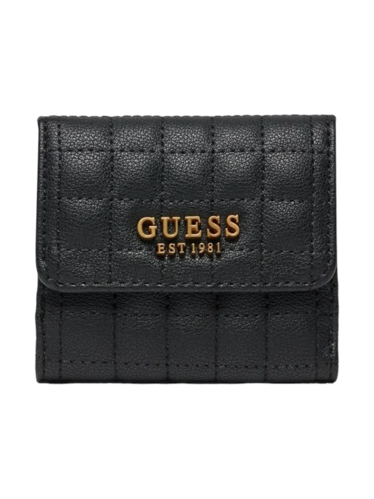 GUESS Portafoglio Donna Tia Slg Medium Zip A SWQA91 87440 BLA Nero