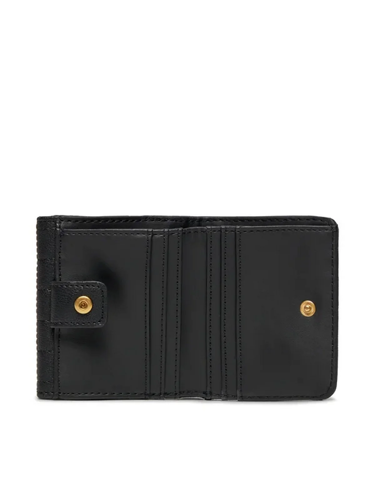 GUESS Portafoglio Donna Tia Slg Medium Zip A SWQA91 87440 BLA Nero - Image 3