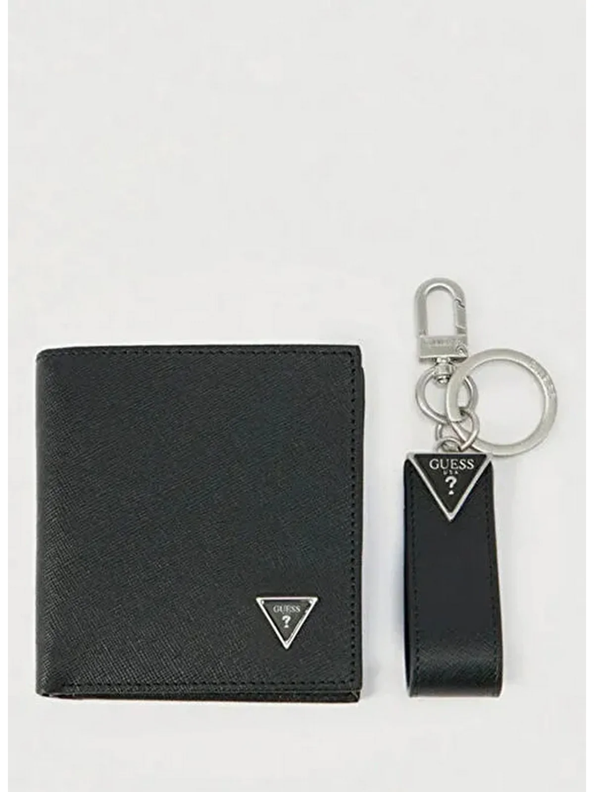 GUESS Portafoglio Uomo GIFT SLG + KEYRING GFBOXM P6101 BLA BLACK - Image 2
