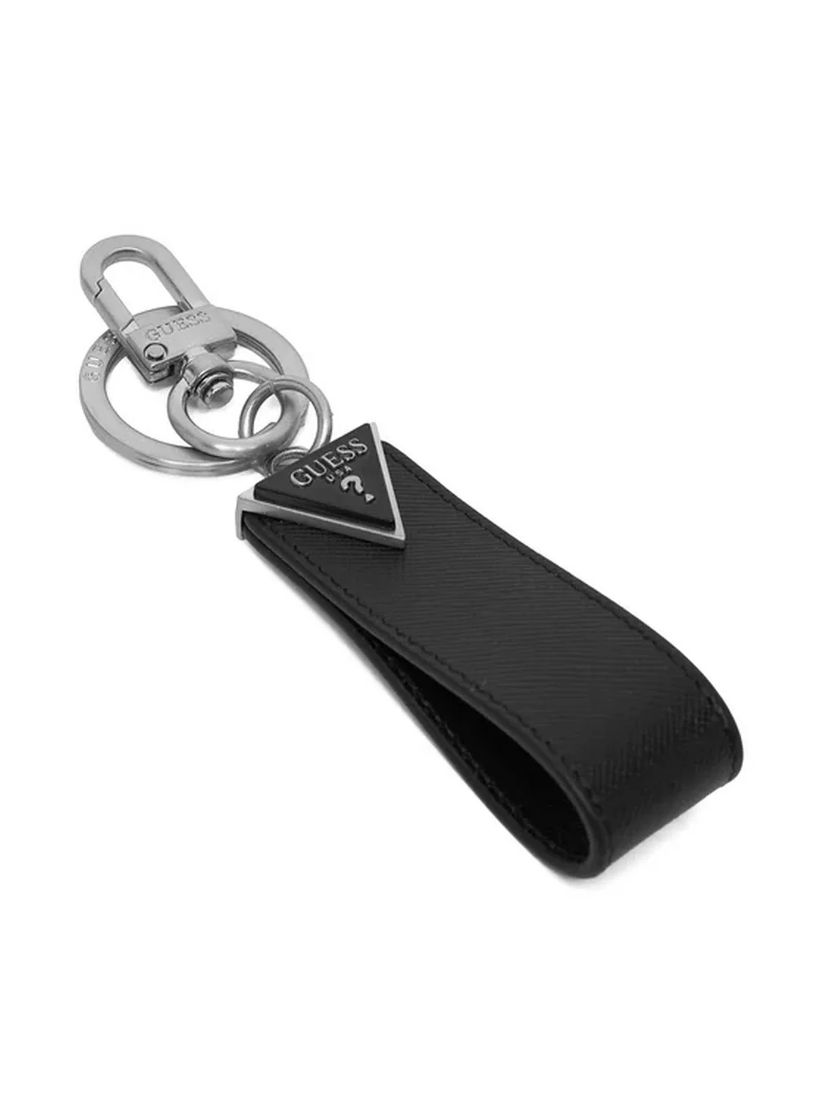 GUESS Portafoglio Uomo GIFT SLG + KEYRING GFBOXM P6101 BLA BLACK - Image 4