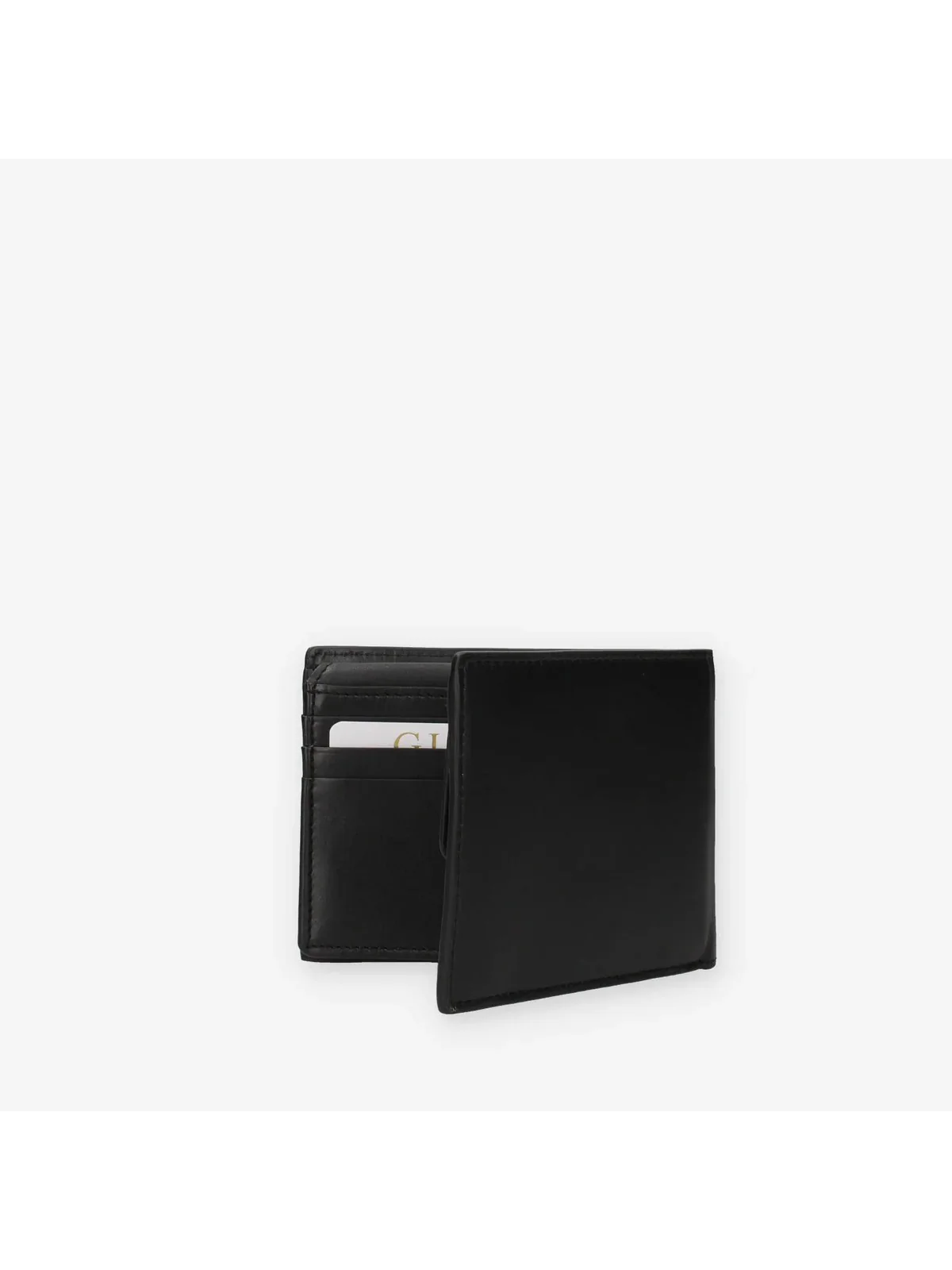GUESS Portafoglio Uomo MADRID BLFLD W SEWN FLAP W C P SMMAGS LEA24 BLA Nero - Image 2