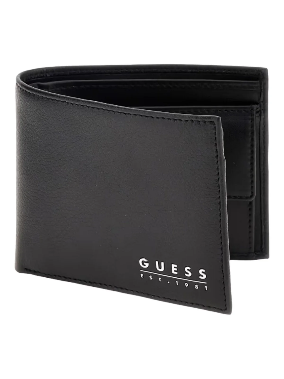 GUESS Portafoglio Uomo Fidenza Slg SMFIDA LEA20 BLA Nero - Image 4