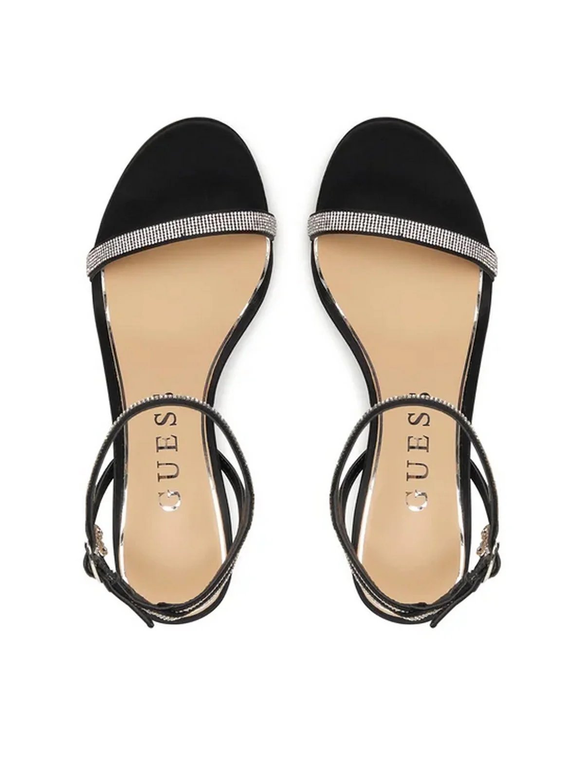 GUESS Sandalo Donna CHARMER FLJCHR SAT03 BLACK BLACK - Image 3