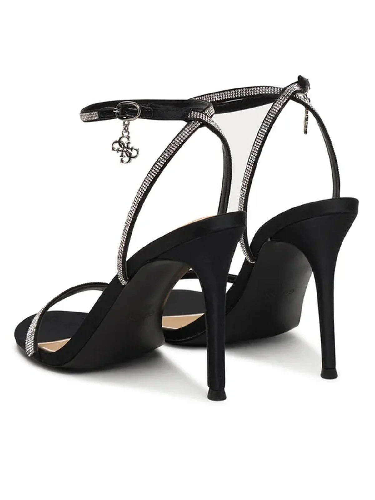 GUESS Sandalo Donna CHARMER FLJCHR SAT03 BLACK BLACK - Image 4