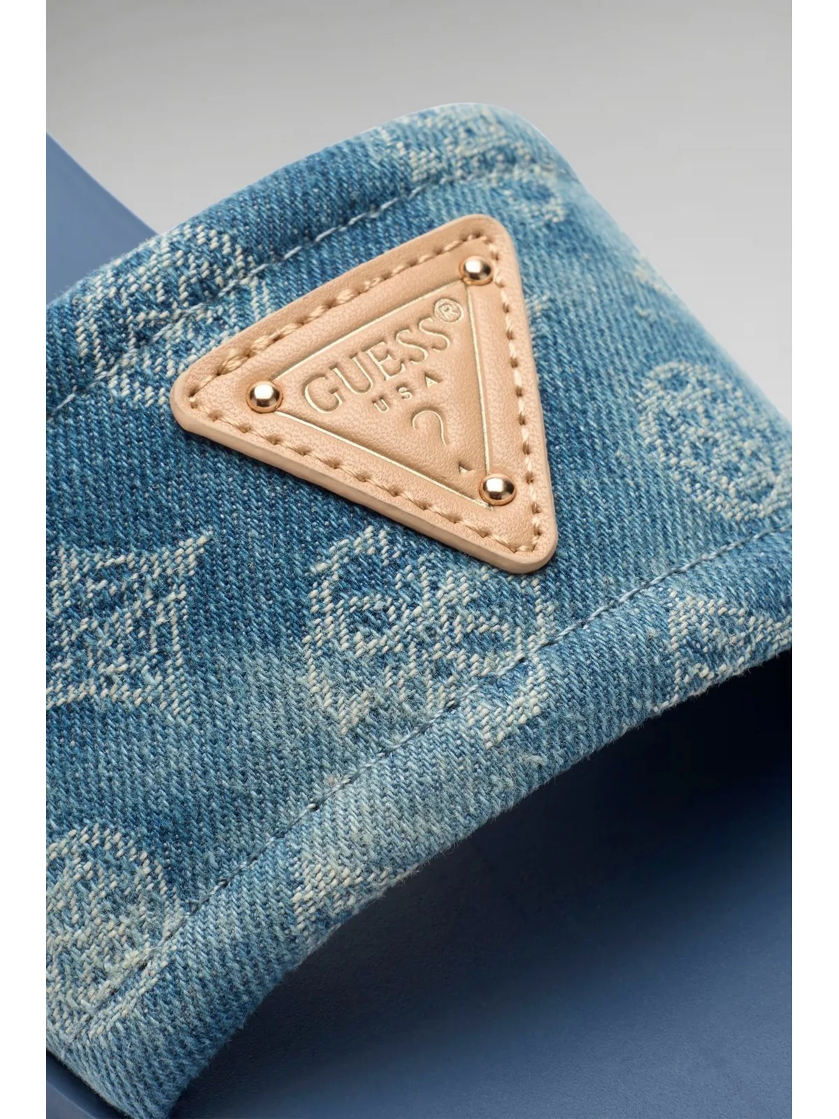 GUESS Sandalo Donna ELYSONE FLJELS DEN03 BLUE BLUE - Image 5