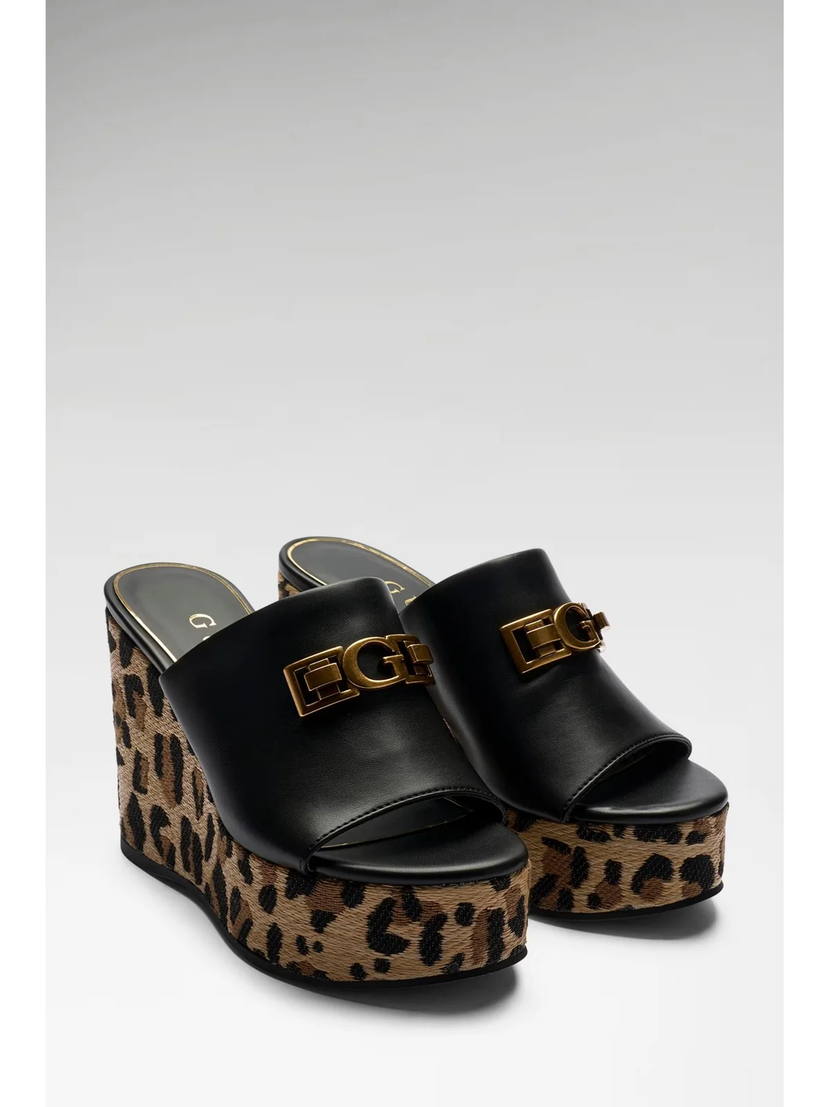 GUESS Sandalo Donna EVENZA3 FLJE3V ELE04 BLACK BLACK - Image 2