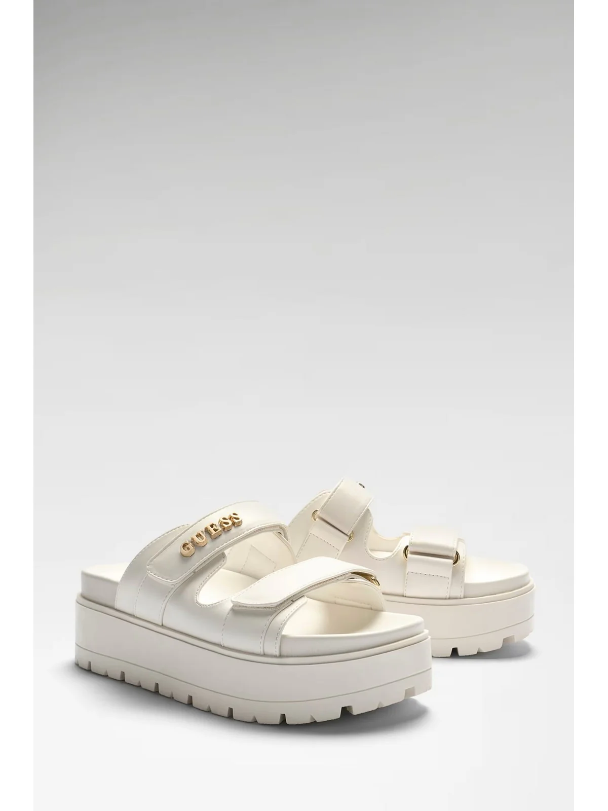 GUESS Sandalo Donna FAXON FLJFAX ELE03 CREAM CREAM - Image 2