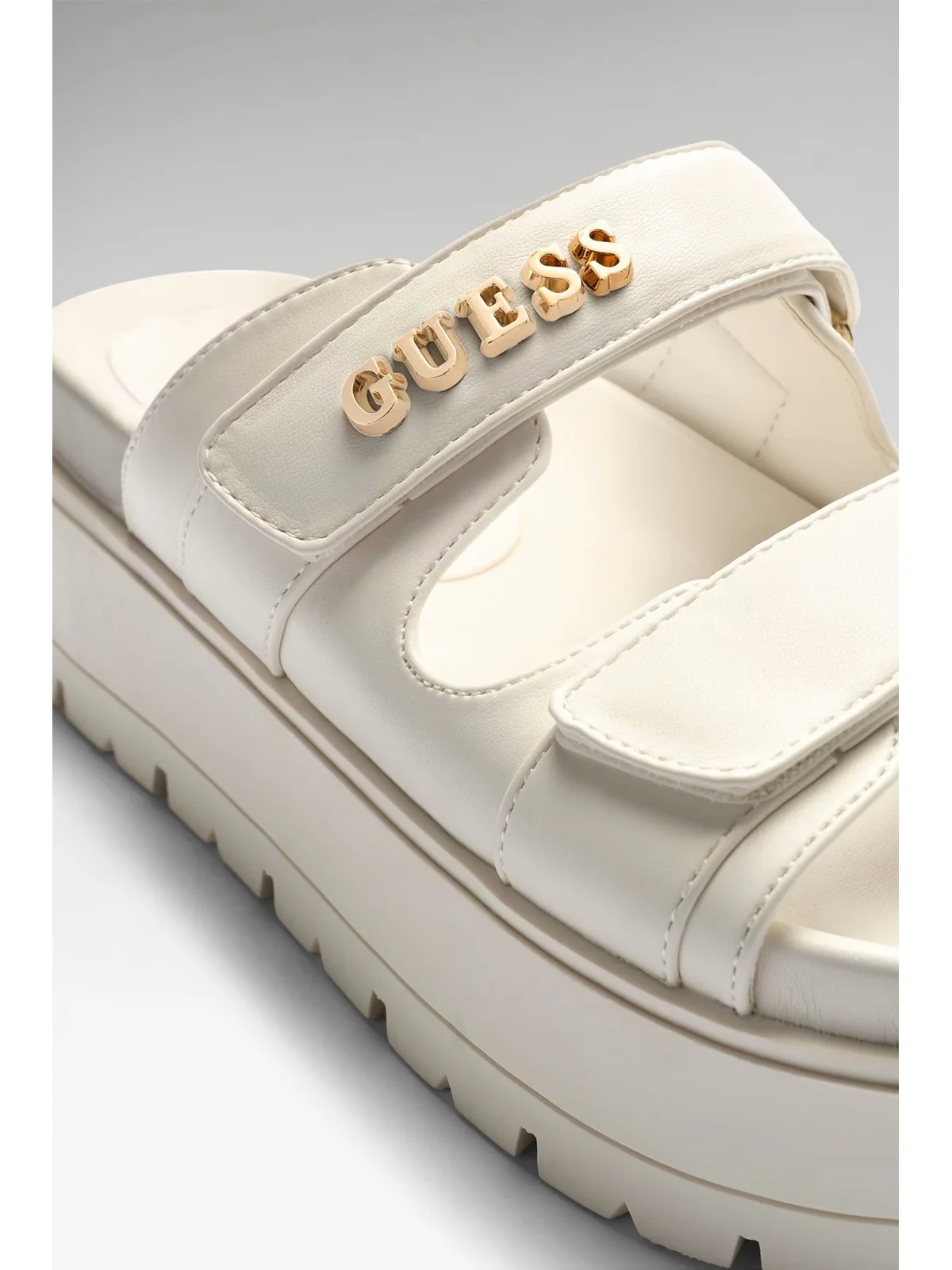 GUESS Sandalo Donna FAXON FLJFAX ELE03 CREAM CREAM - Image 6