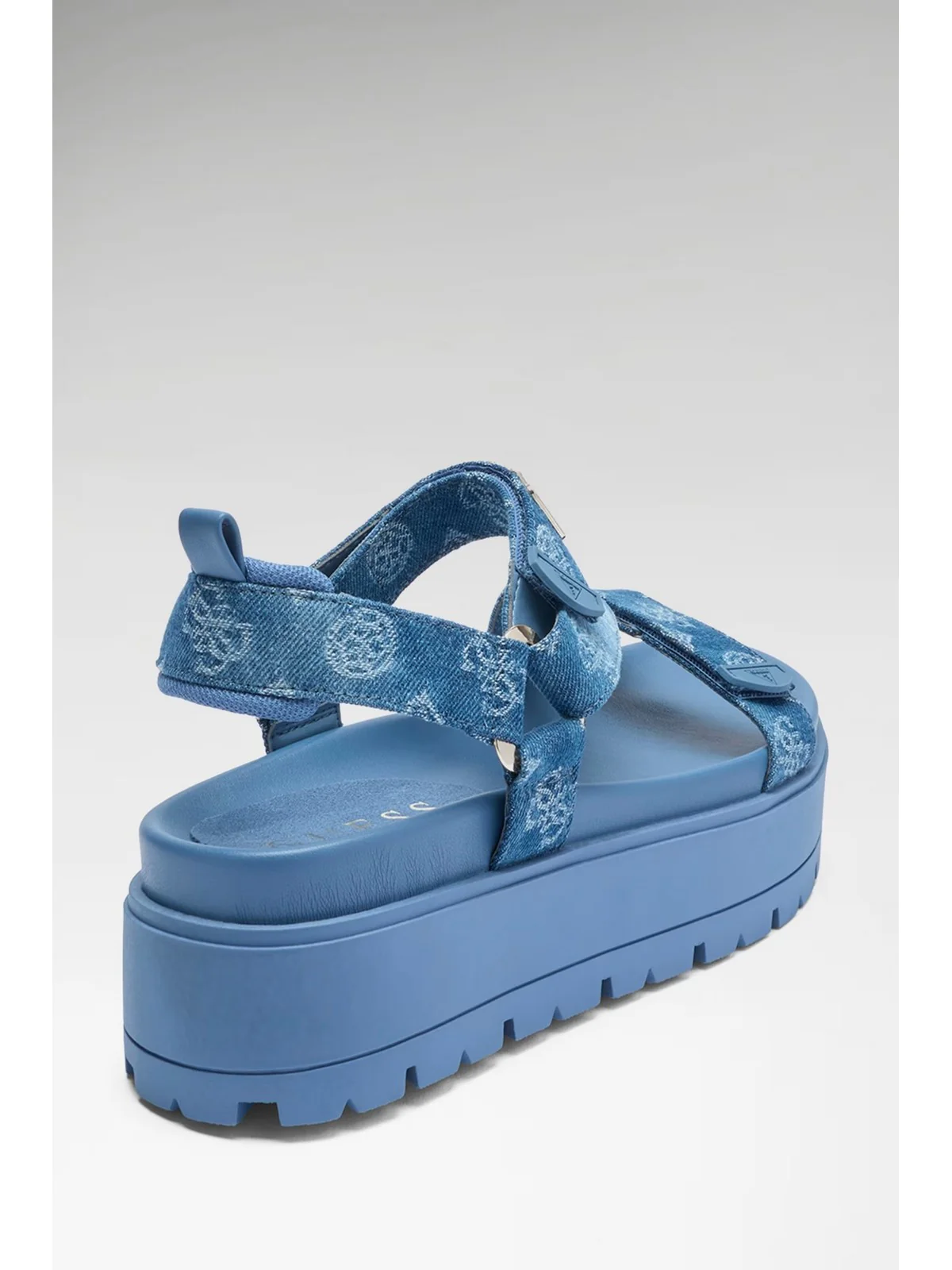 GUESS Sandalo Donna FETTA FLJFTT DEN03 BLUE BLUE - Image 4