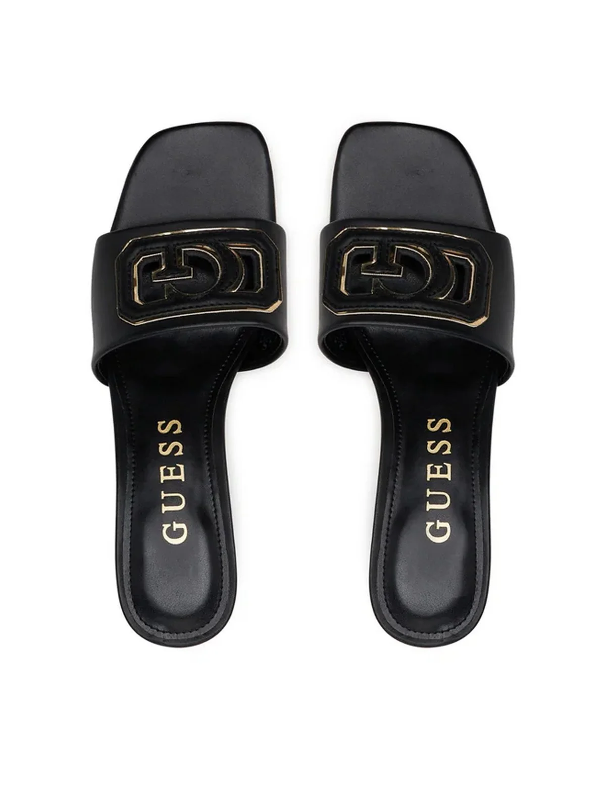 GUESS Sandalo Donna GALS FLJGAS LEA03 BLACK Nero - Image 5