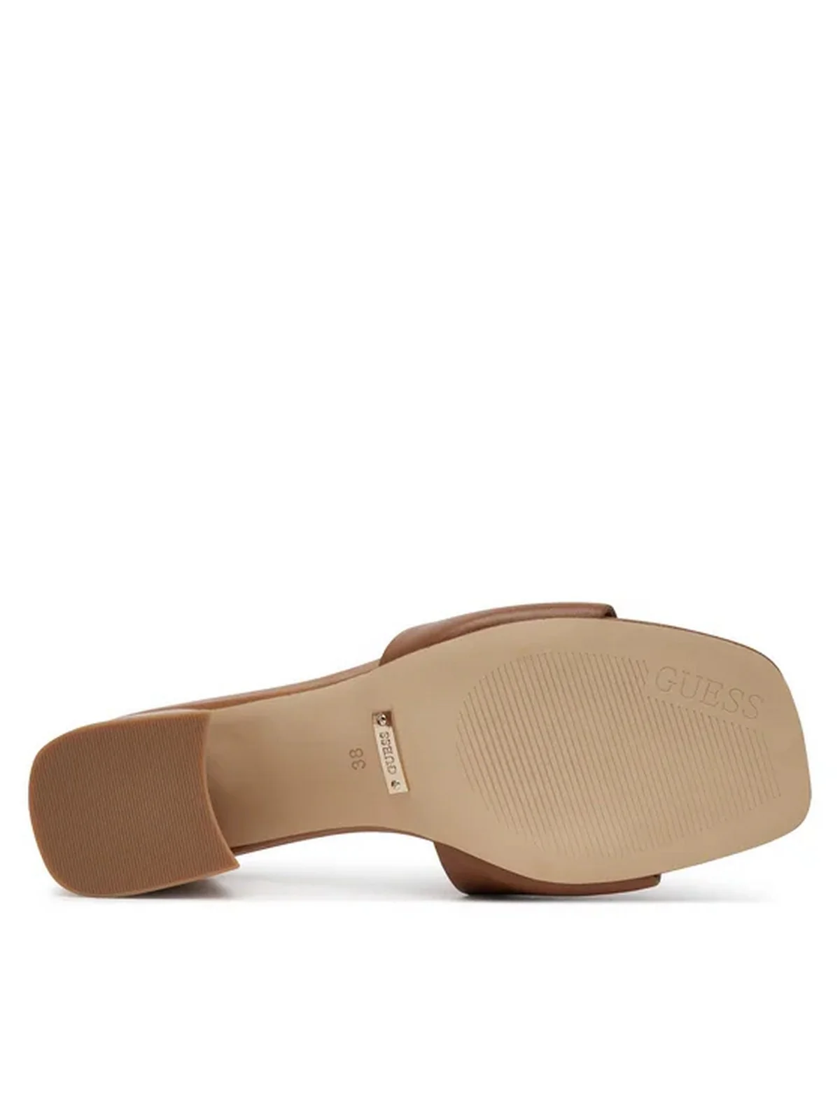 GUESS Sandalo Donna GALS FLJGAS LEA03 TAN Marrone - Image 4