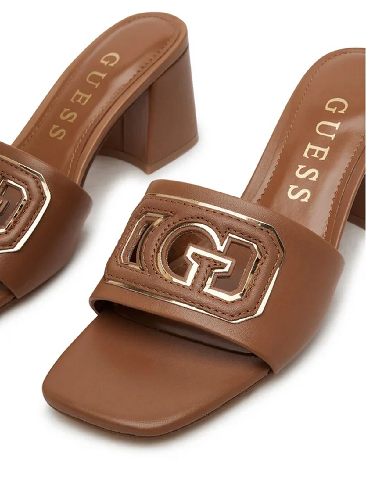 GUESS Sandalo Donna GALS FLJGAS LEA03 TAN Marrone - Image 6