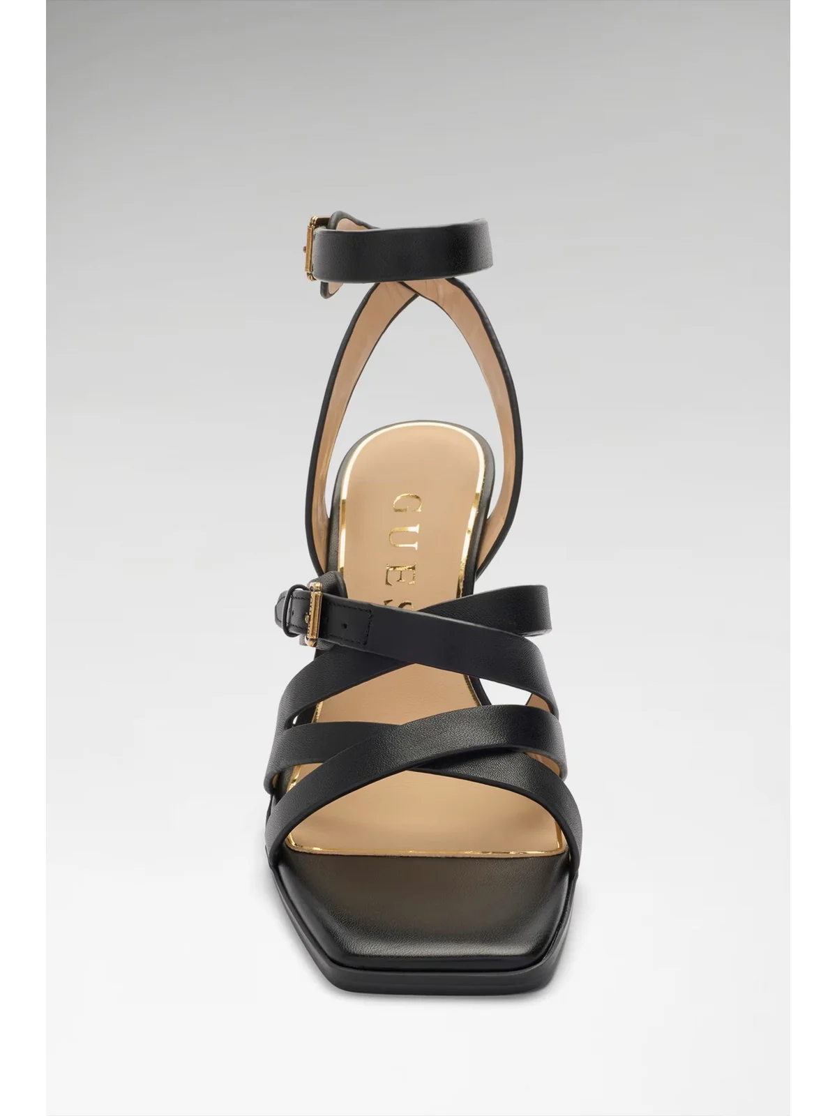 GUESS Sandalo Donna RADELA FLJRAD LEA03 BLACK BLACK - Image 3