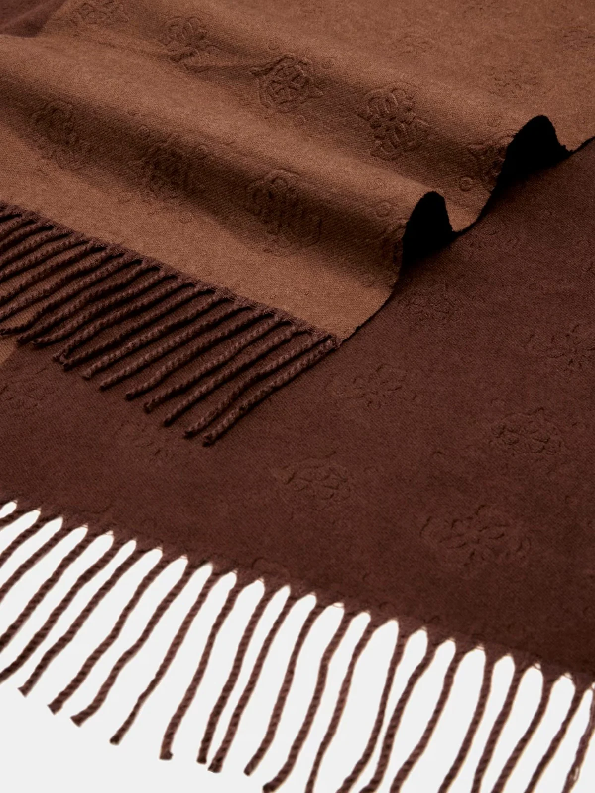 GUESS Sciarpa Donna SCARF 70X180 AW5419 POL03 CHO CHOCOLATE - Image 3