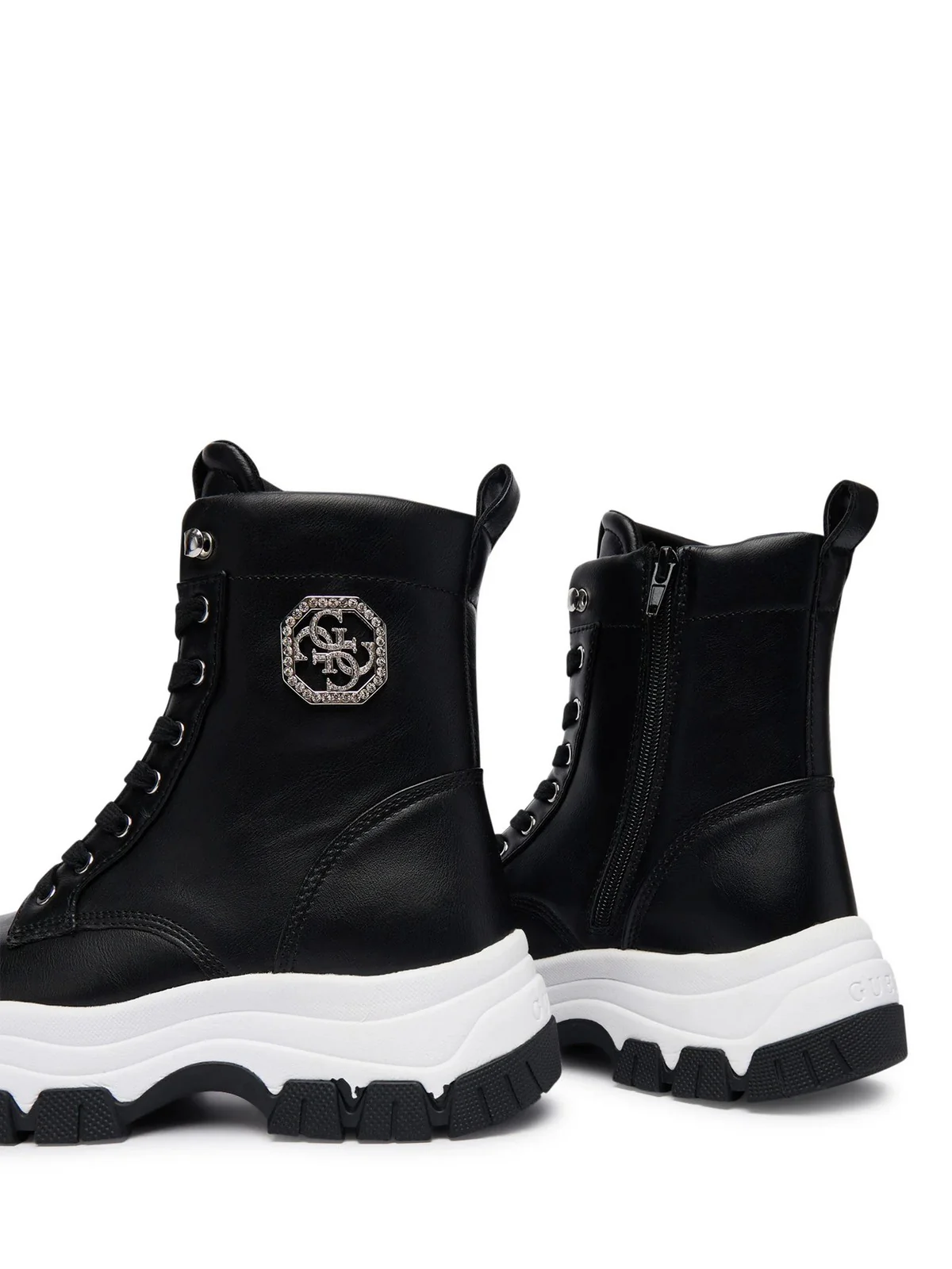 GUESS Sneaker Donna BENZON FLFBNZ ELE12 BLACK BLACK - Image 5