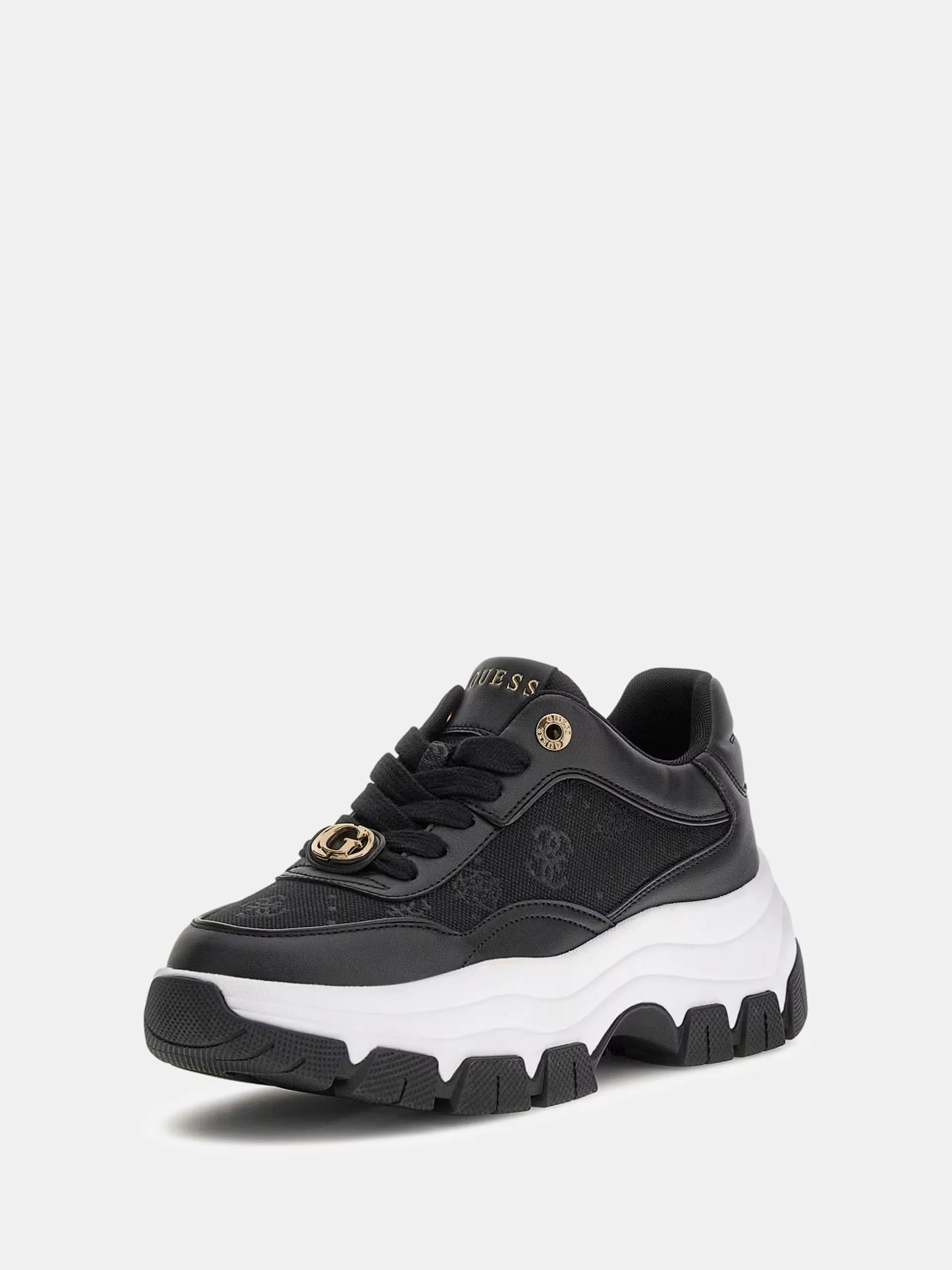 GUESS Sneaker Donna BERRETT2 FLFBRT ELE12 BLACK BLACK - Image 2