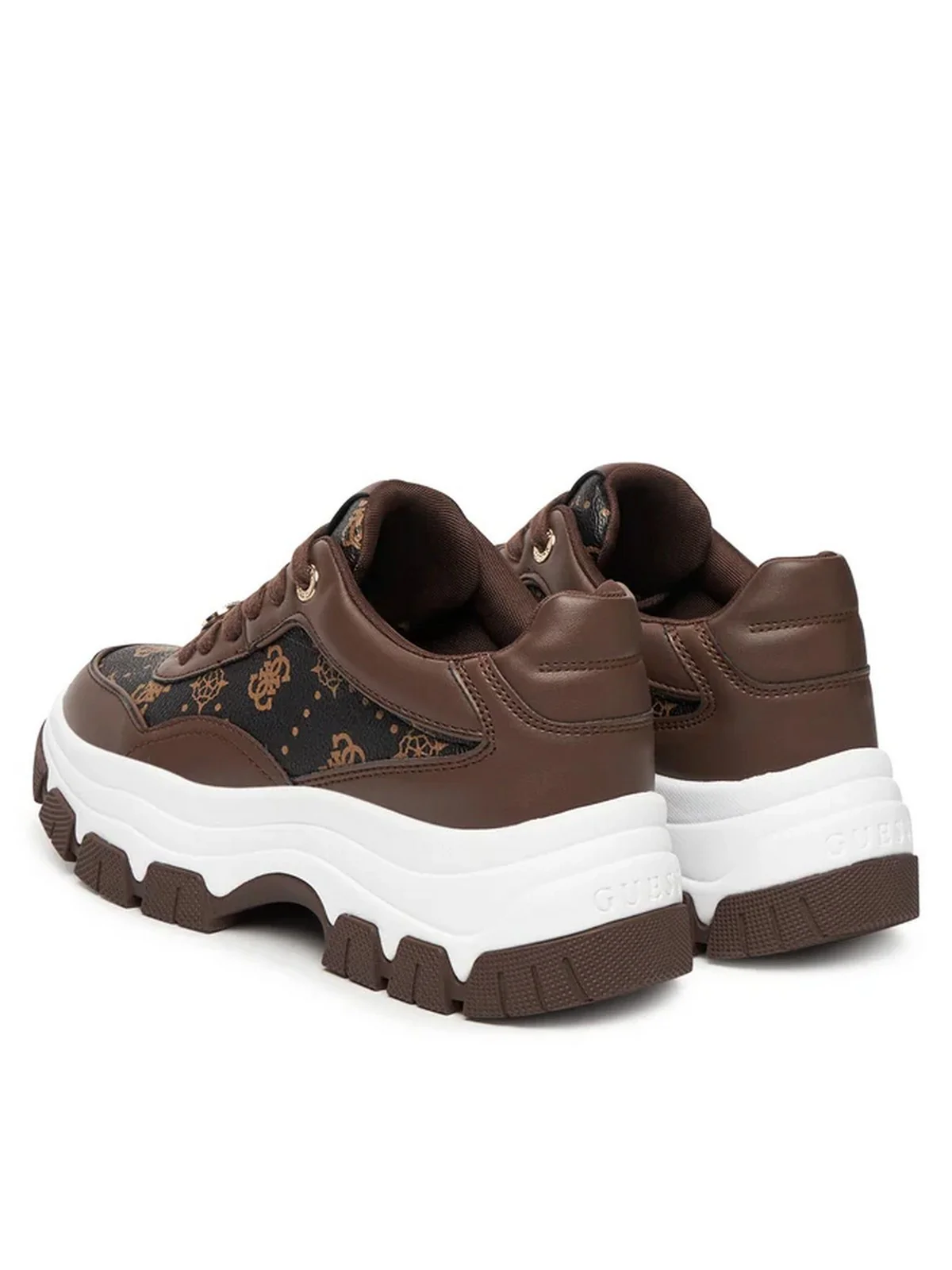 GUESS Sneaker Donna BERRETT2 FLFBRT PEL12 BROWN BROWN - Image 3