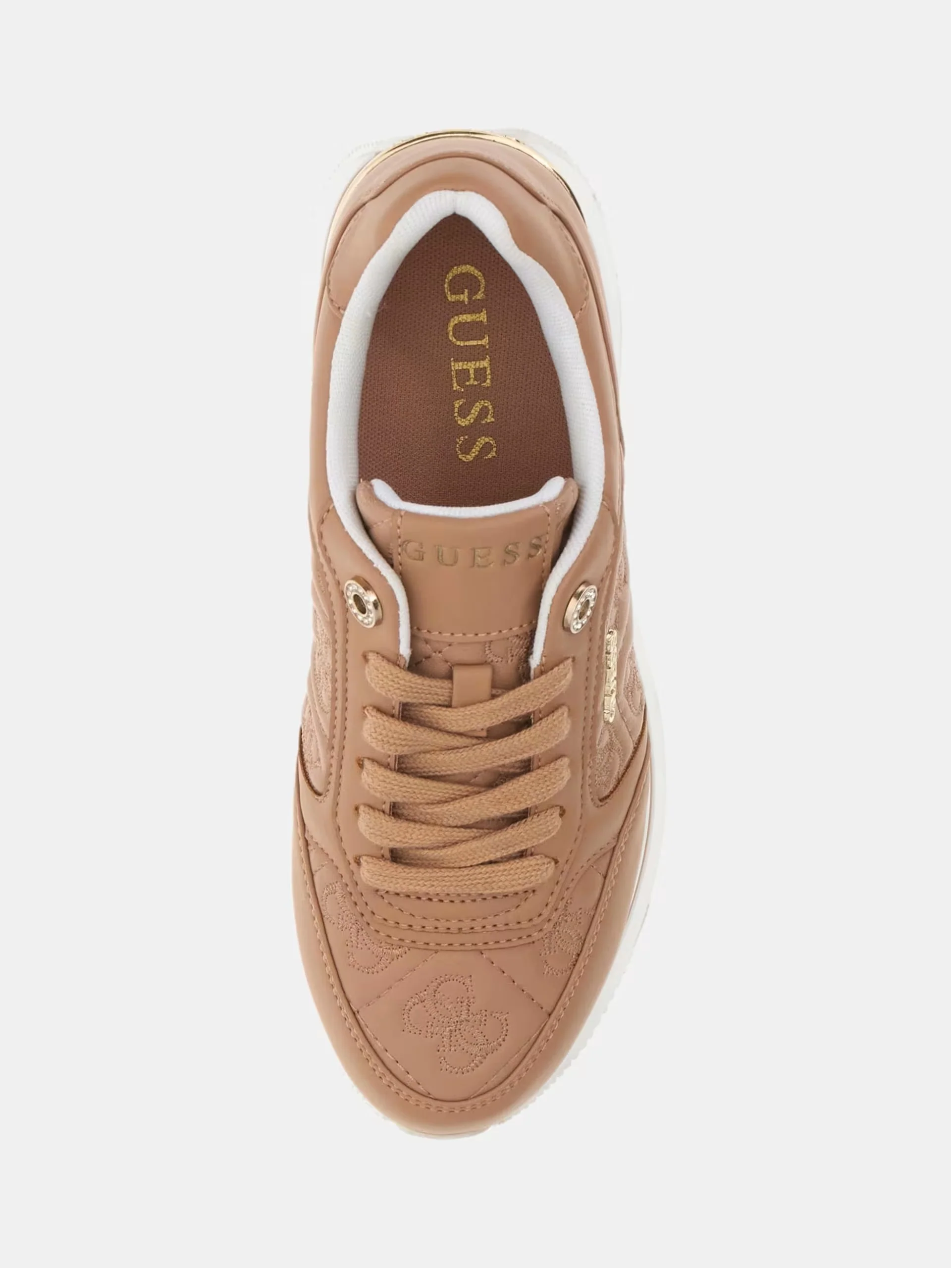 GUESS Sneaker Donna CAMRIO9 FLTCM9 FAL12 BEIGE Beige - Image 4
