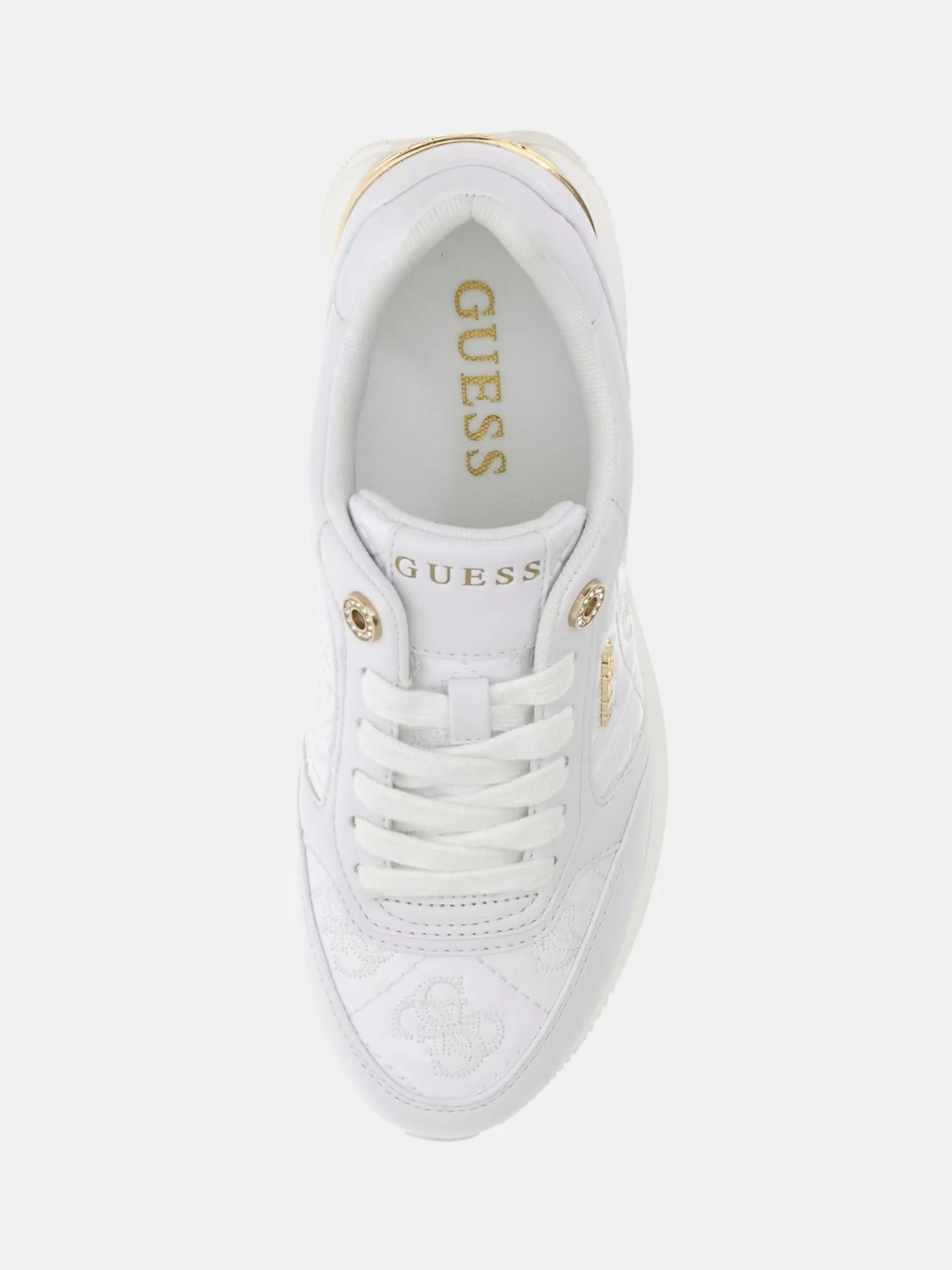 GUESS Sneaker Donna CAMRIO9 FLTCM9 FAL12 WHITE WHITE - Image 4