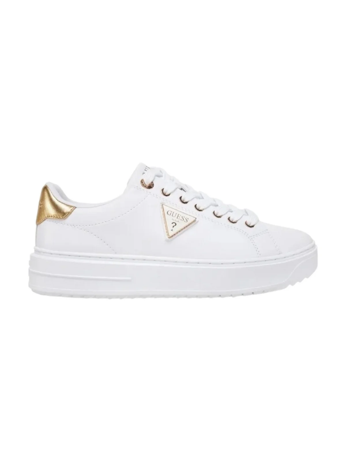 GUESS Sneaker Donna DENESA12 FLJD12 LEA12 WHIGO Bianco