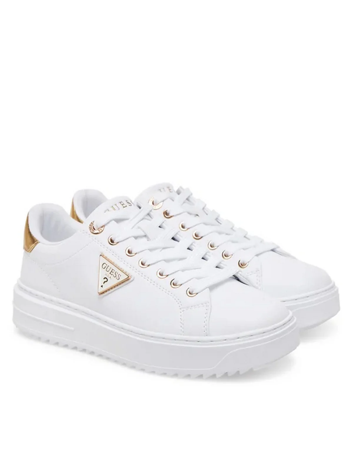 GUESS Sneaker Donna DENESA12 FLJD12 LEA12 WHIGO Bianco - Image 2