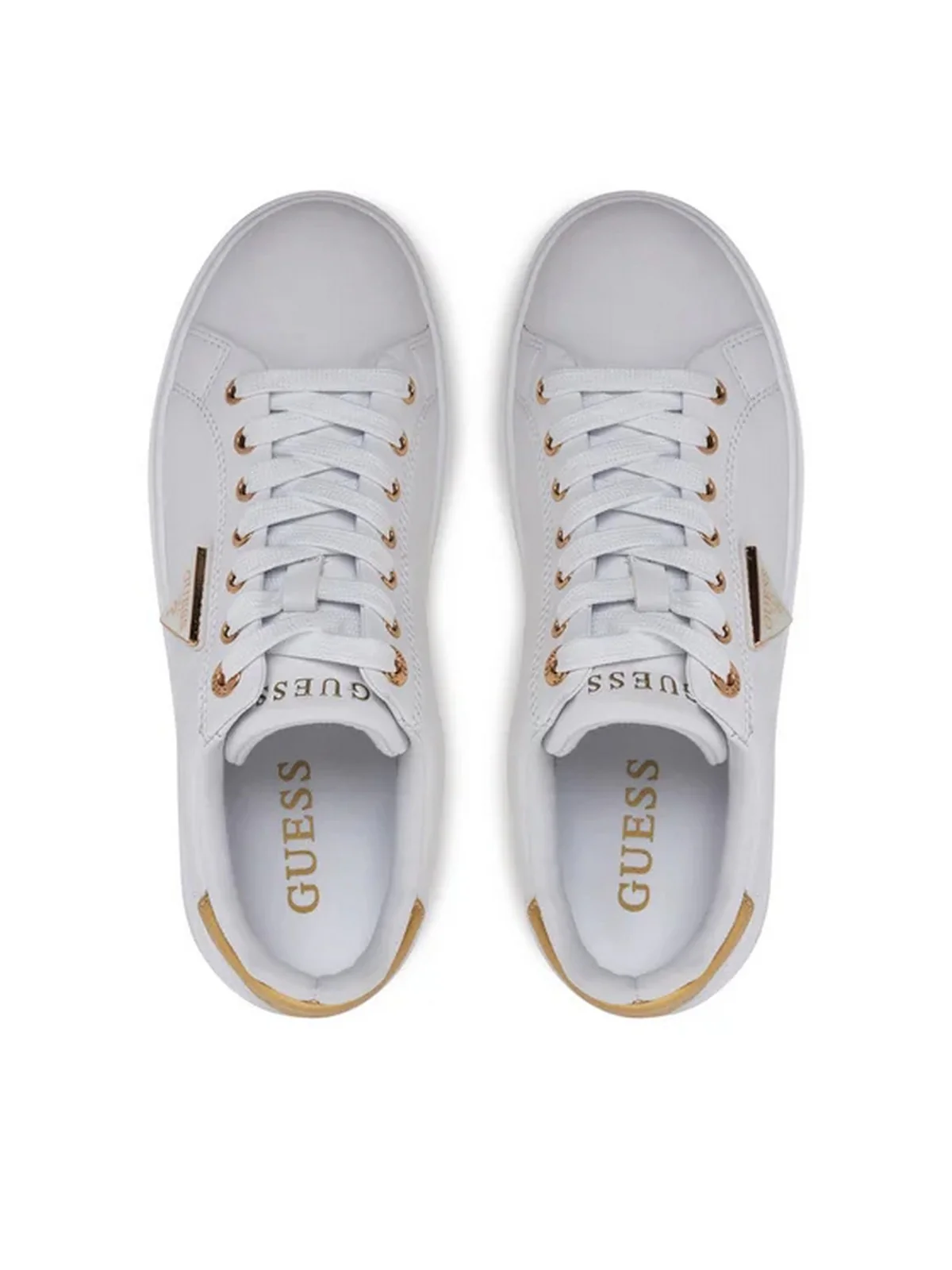 GUESS Sneaker Donna DENESA12 FLJD12 LEA12 WHIGO Bianco - Image 4