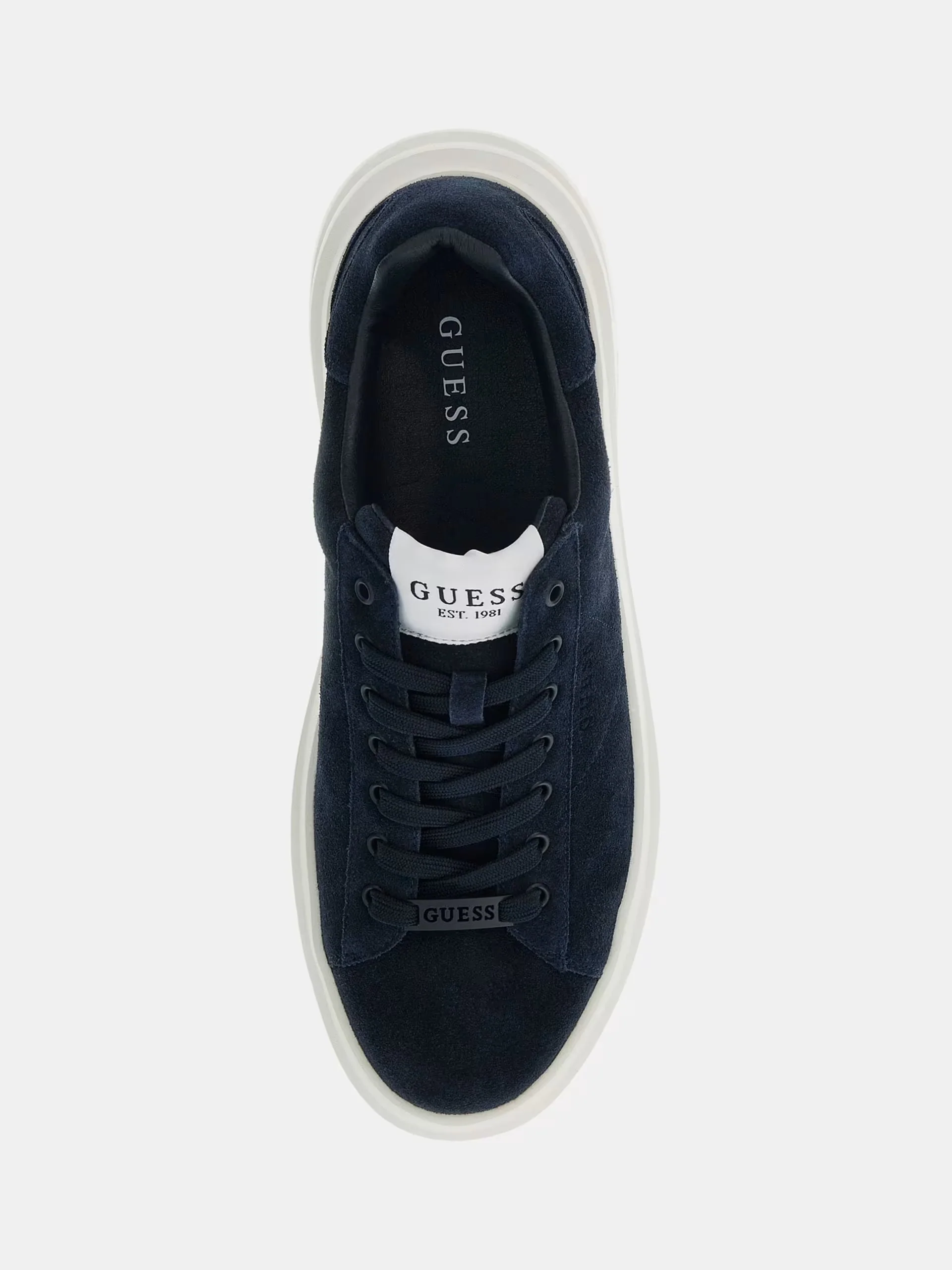GUESS Sneaker Uomo ELBA FMTLBA SUE12 BLUE BLUE - Image 4
