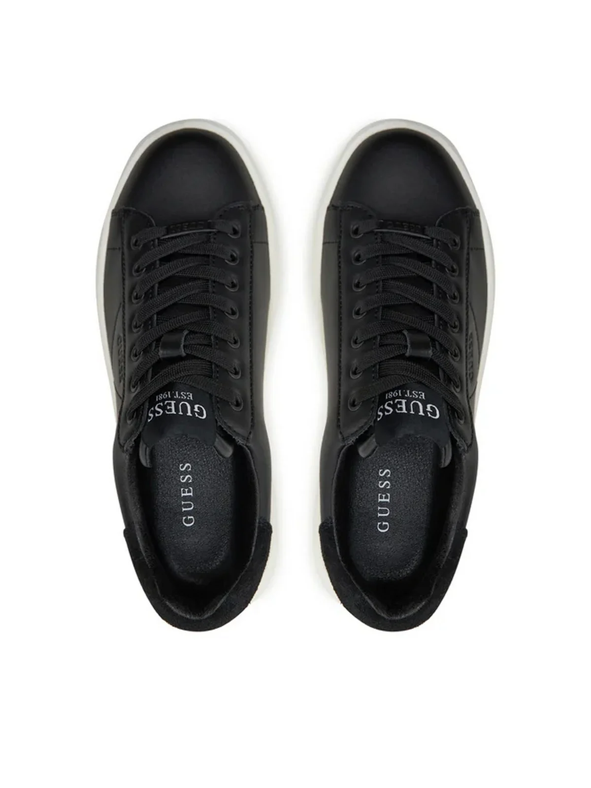 GUESS Sneaker Donna Elbina FLPVIB SUE12 BLACK BLACK - Image 4