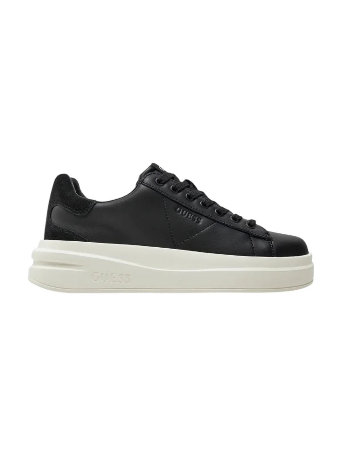 GUESS Sneaker Donna Elbina FLPVIB SUE12 BLACK BLACK - Image 6