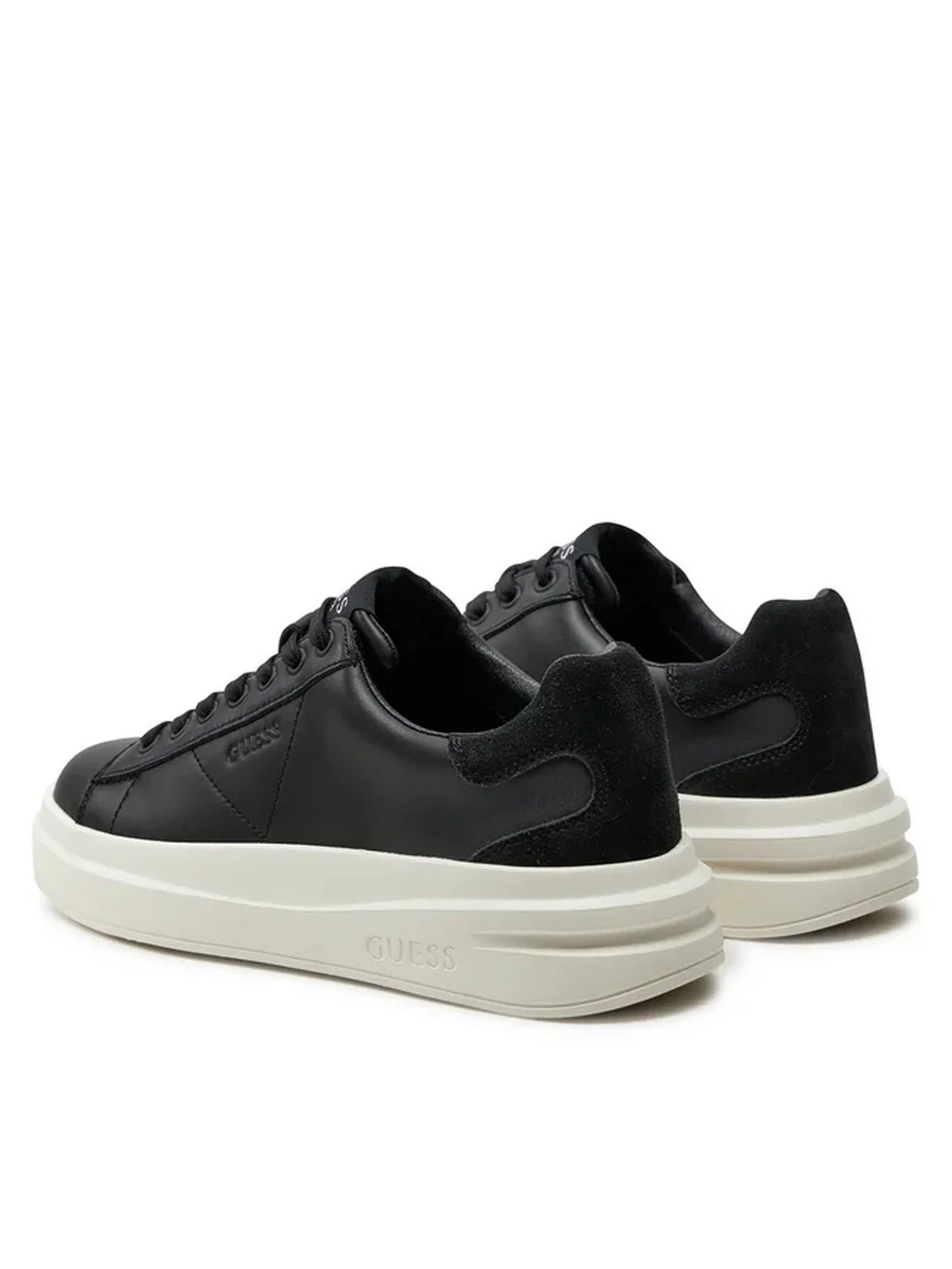 GUESS Sneaker Donna Elbina FLPVIB SUE12 BLACK BLACK - Image 8