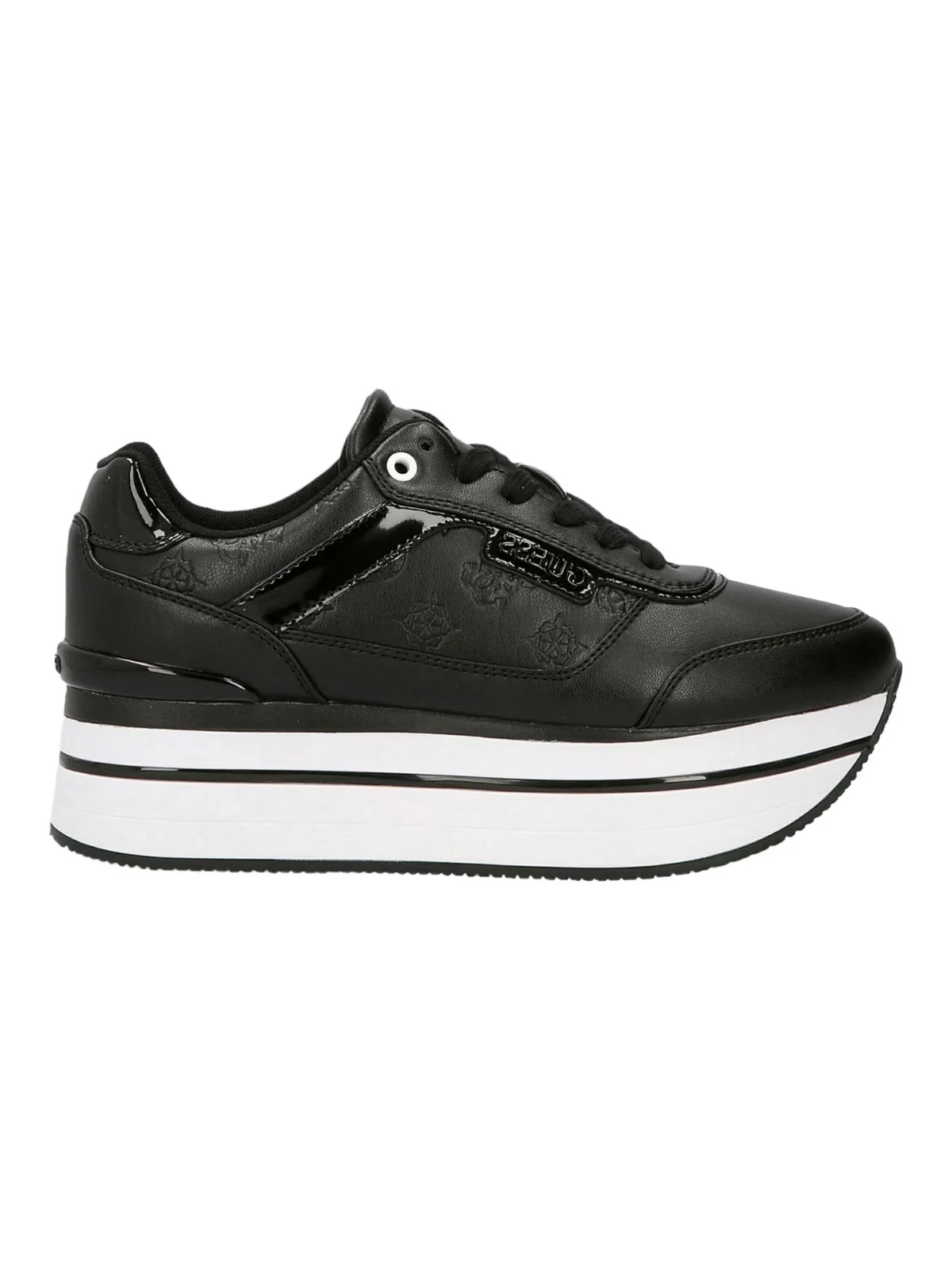 GUESS Sneaker Donna Hansin/Active Lady/Leather Lik FL5HNS PEL12 BLKBL blkbl - Image 6
