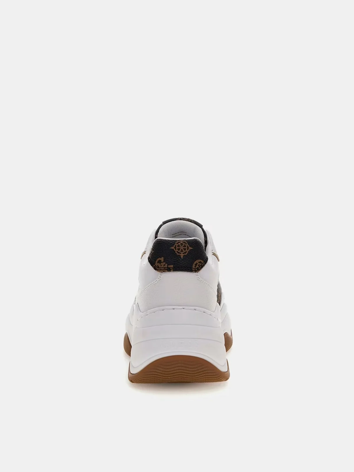 GUESS Sneaker Donna HAPYY FLPHAP FAL12 WHIBR Bianco - Image 3