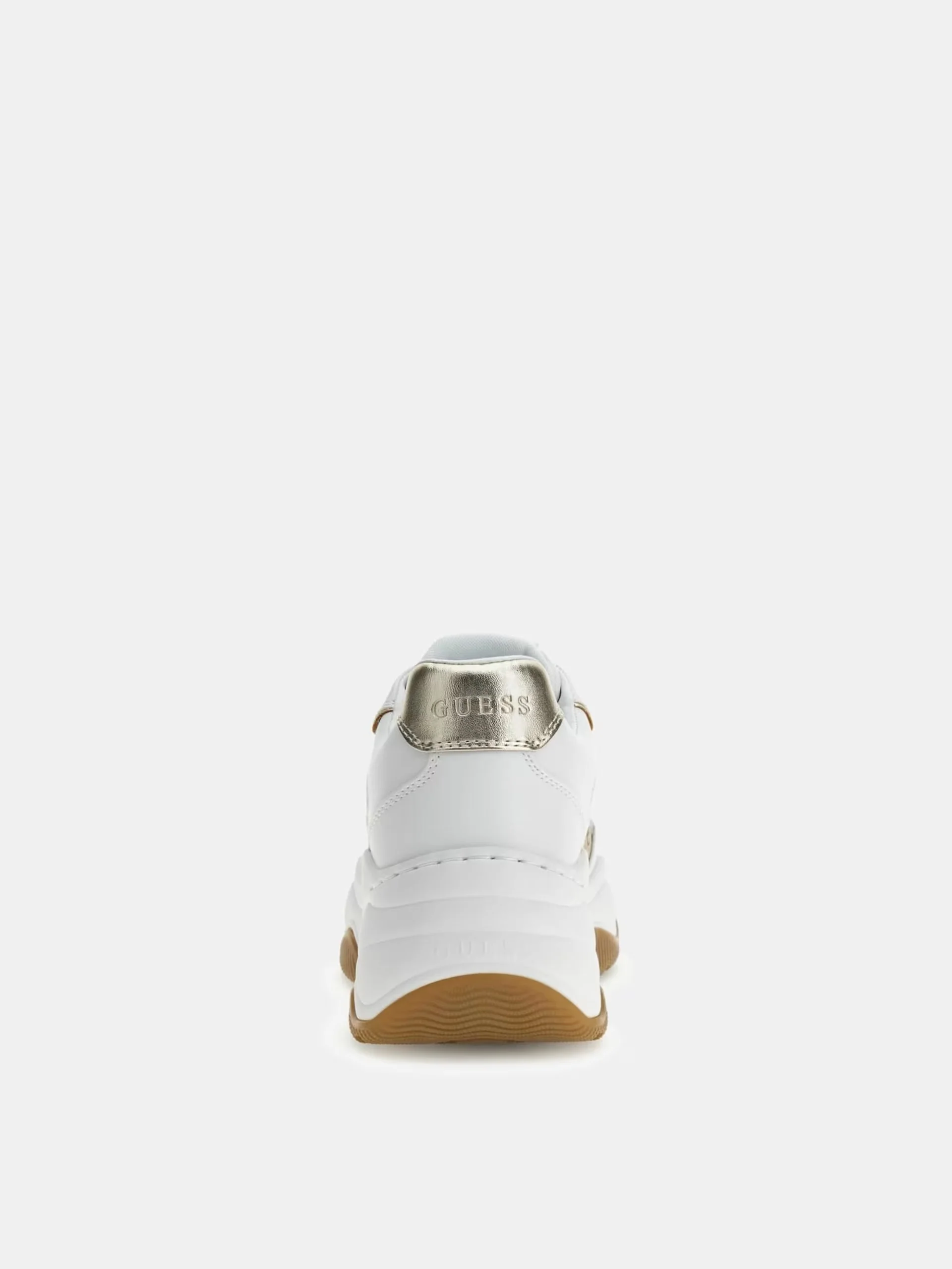 GUESS Sneaker Donna HAPYY4 FLTHP4 FAL12 BEIBR BEIGE BROWN - Image 4