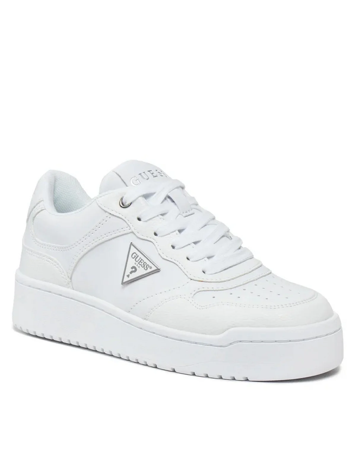 GUESS Sneaker Donna MIRAM FLPMIR ELE12 WHITE WHITE - Image 2