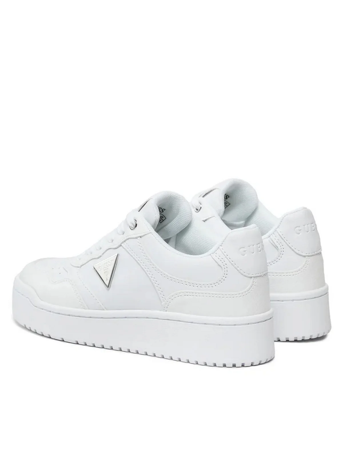 GUESS Sneaker Donna MIRAM FLPMIR ELE12 WHITE WHITE - Image 3