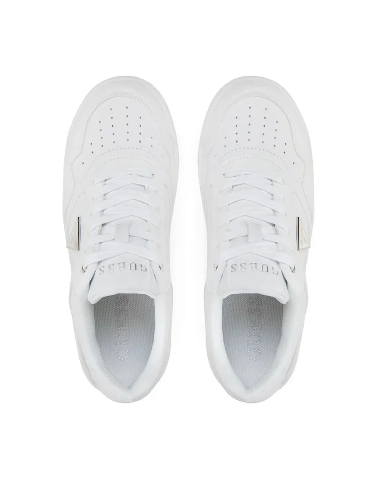 GUESS Sneaker Donna MIRAM FLPMIR ELE12 WHITE WHITE - Image 5
