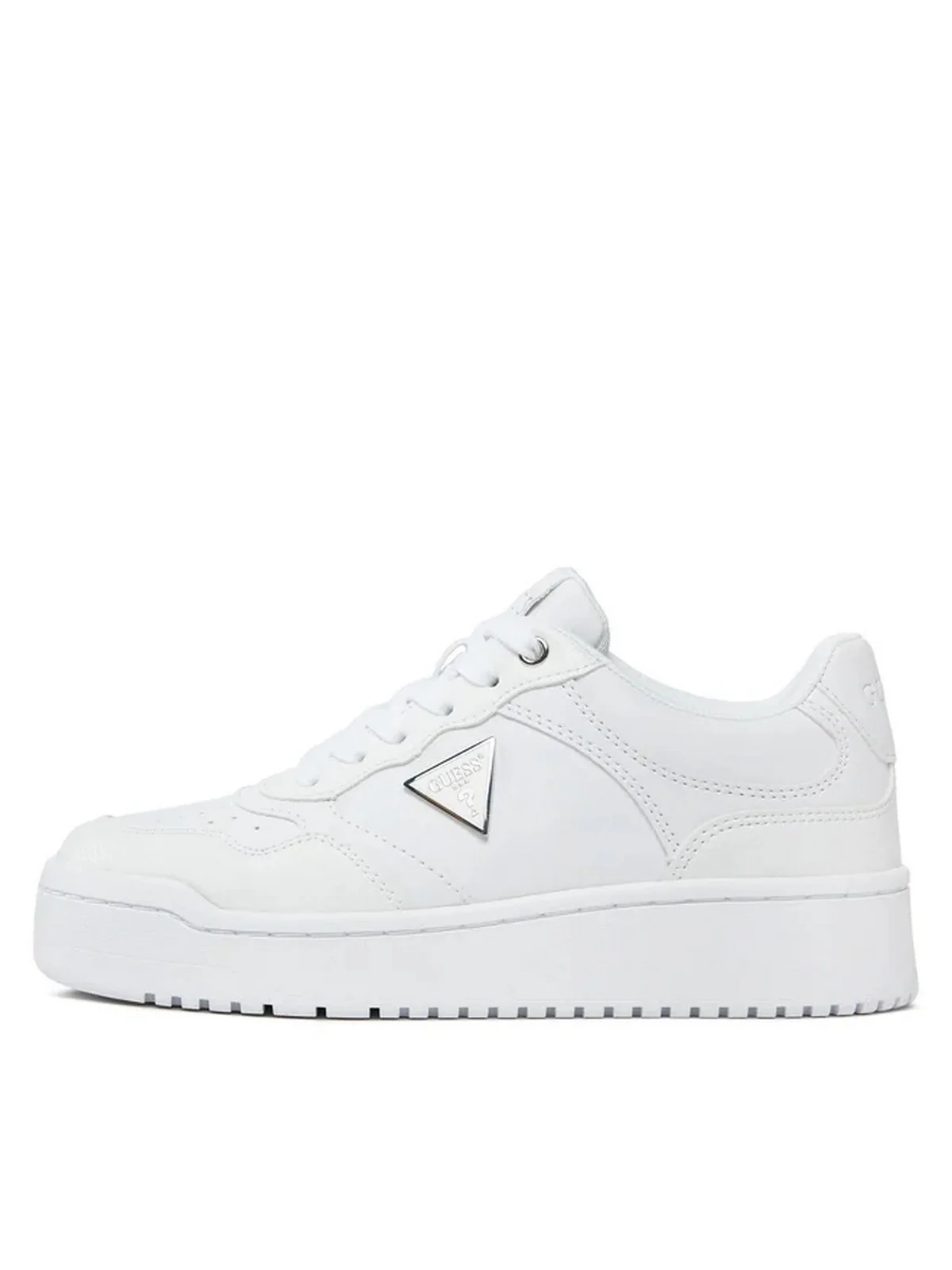GUESS Sneaker Donna MIRAM FLPMIR ELE12 WHITE WHITE - Image 6