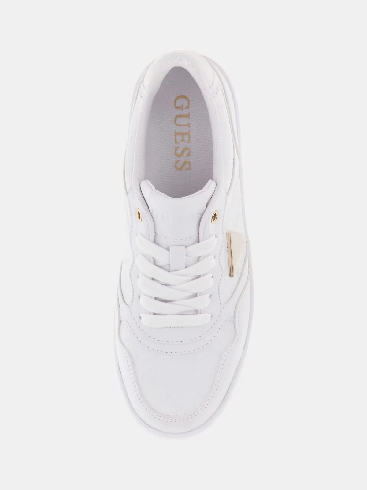GUESS Sneaker Donna MIRAM6 FLJMI6 FAL12 WHITE WHITE - Image 4