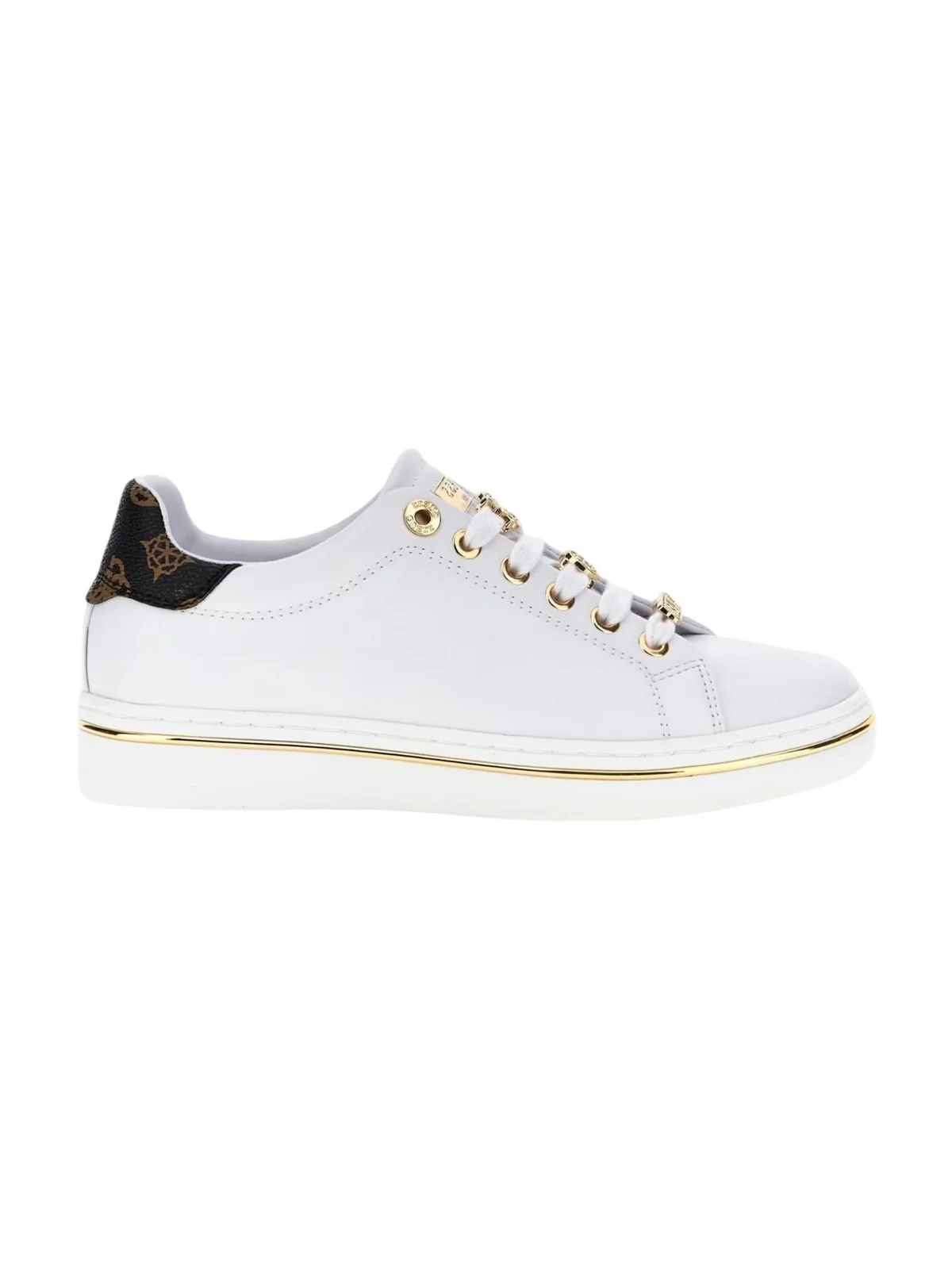GUESS Sneaker Donna STASEY FLPSTA ELE12 WHITE Bianco