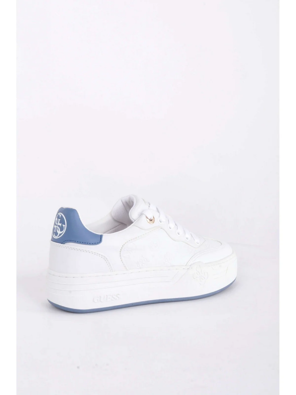 GUESS Sneaker Donna SWOLE FLPSWO FAL12 WHBLU Bianco - Image 2
