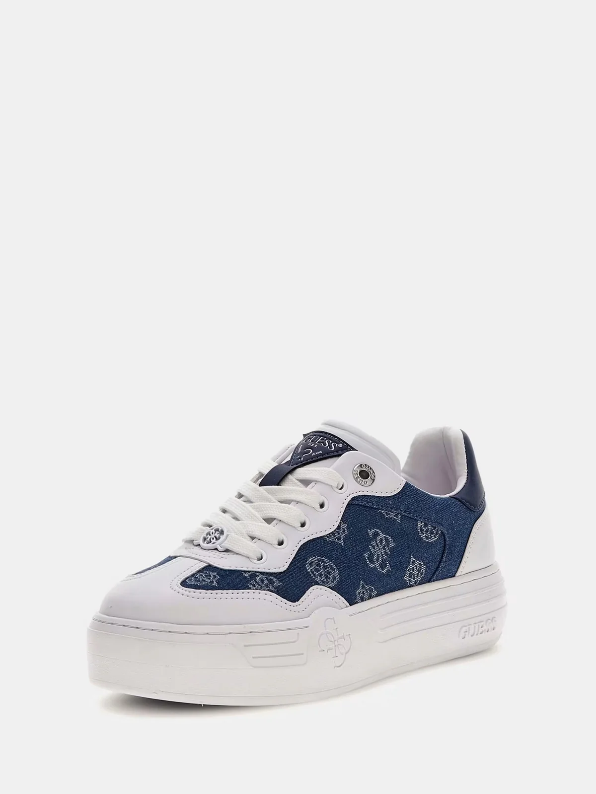 GUESS Sneaker Donna SWOLE2 FLPSW2 DEN12 BLUE Blu - Image 2