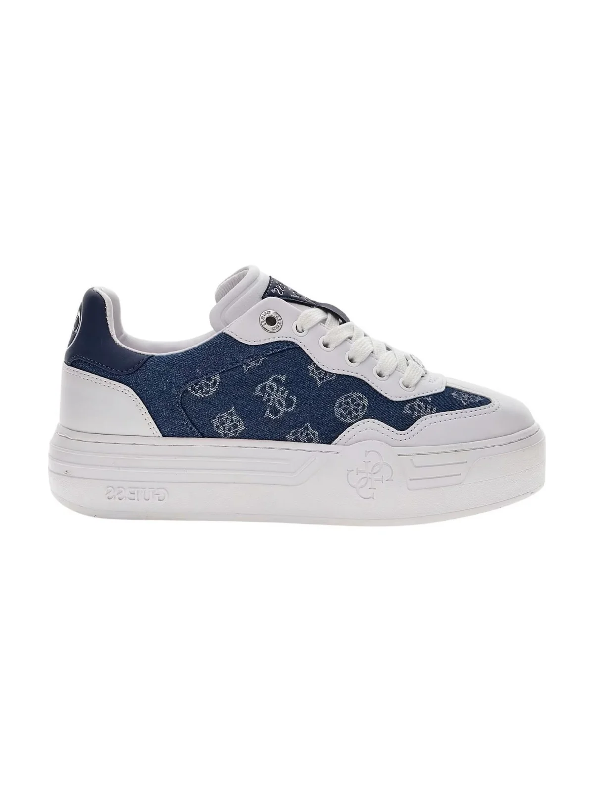 GUESS Sneaker Donna SWOLE2 FLPSW2 DEN12 BLUE Blu - Image 6