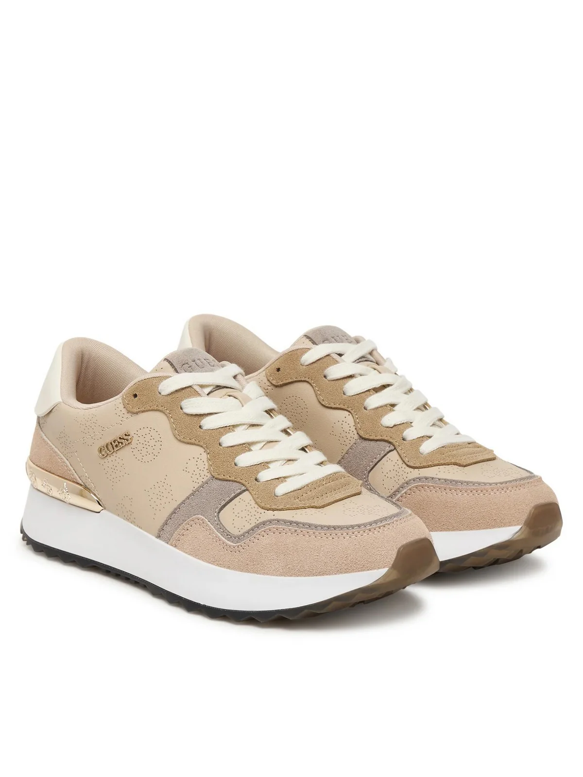 GUESS Sneaker Donna VINSA5 FLPVN5 FAB12 SAND SAND - Image 2