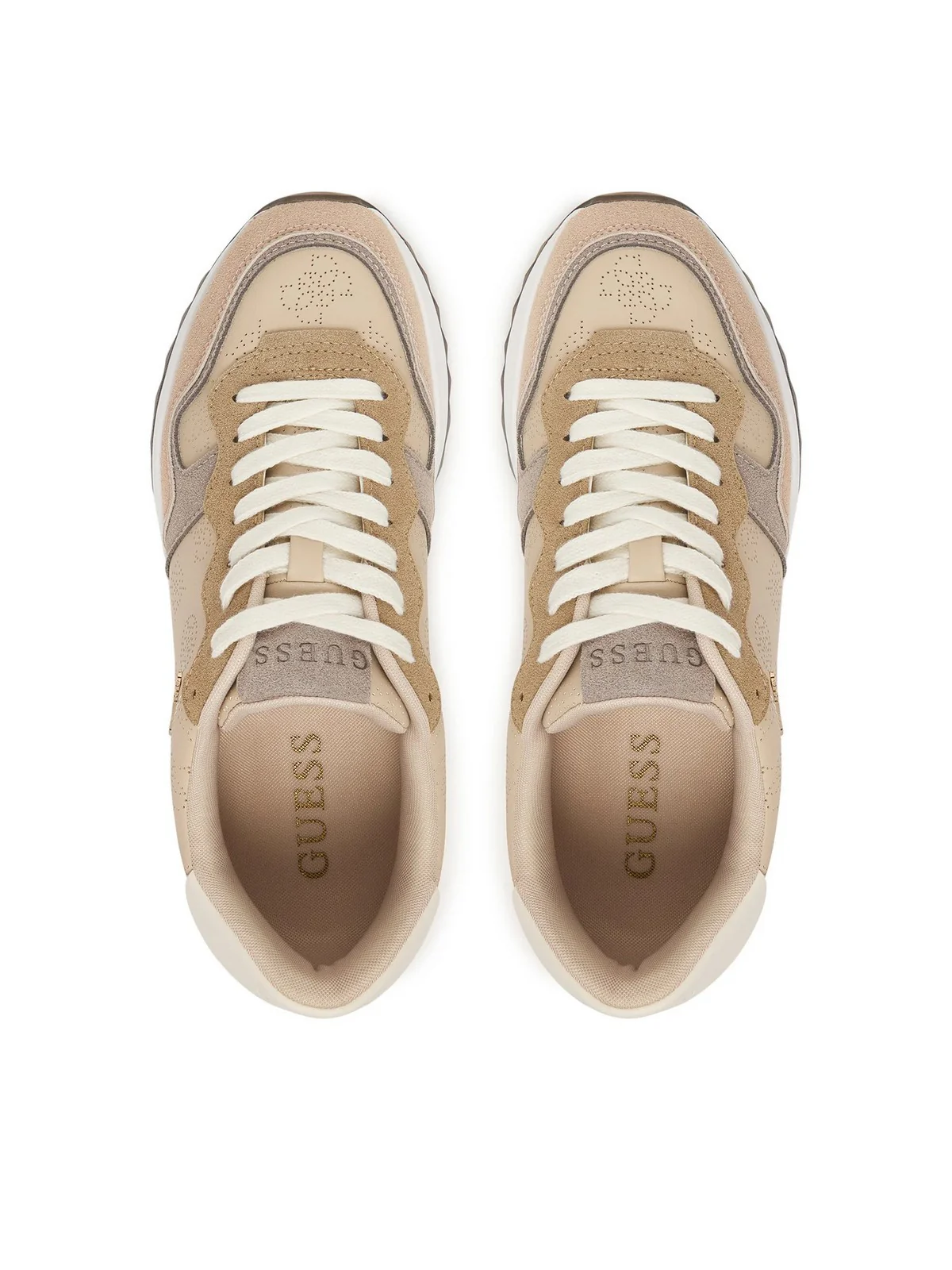 GUESS Sneaker Donna VINSA5 FLPVN5 FAB12 SAND SAND - Image 5