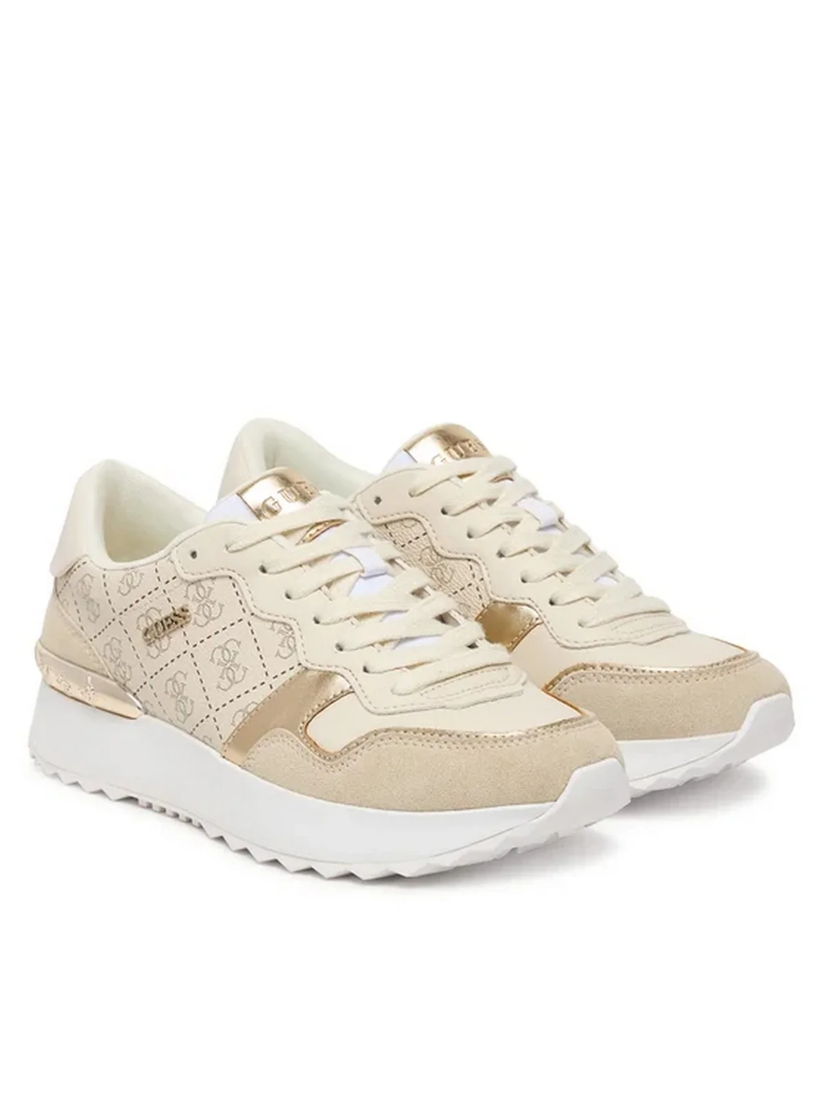 GUESS Sneaker Donna VINSA5 FLPVN5 FAL12 BEIBR BEIGE BROWN - Image 2