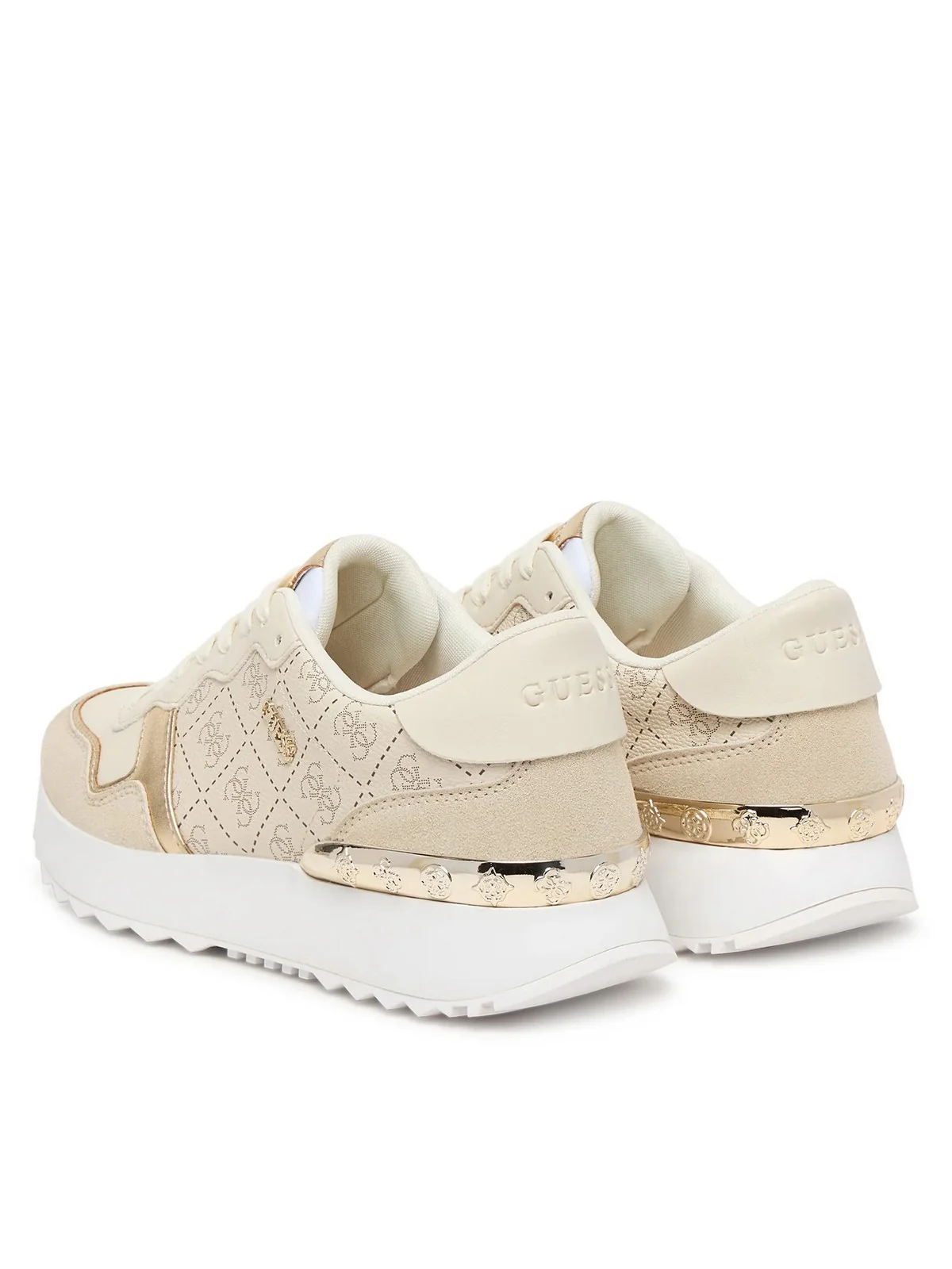 GUESS Sneaker Donna VINSA5 FLPVN5 FAL12 BEIBR BEIGE BROWN - Image 3