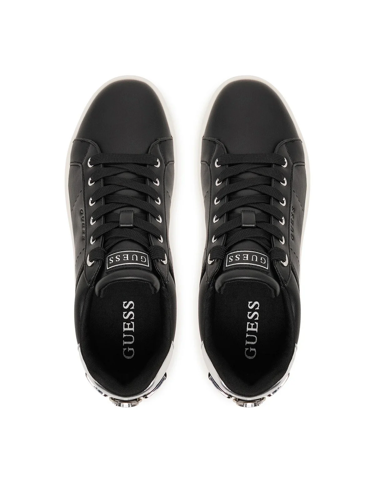 GUESS Sneaker Donna WESLI FLPWES ELE12 BLACK BLACK - Image 5